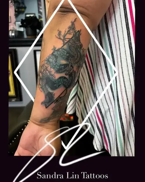 custom dragon tattoo