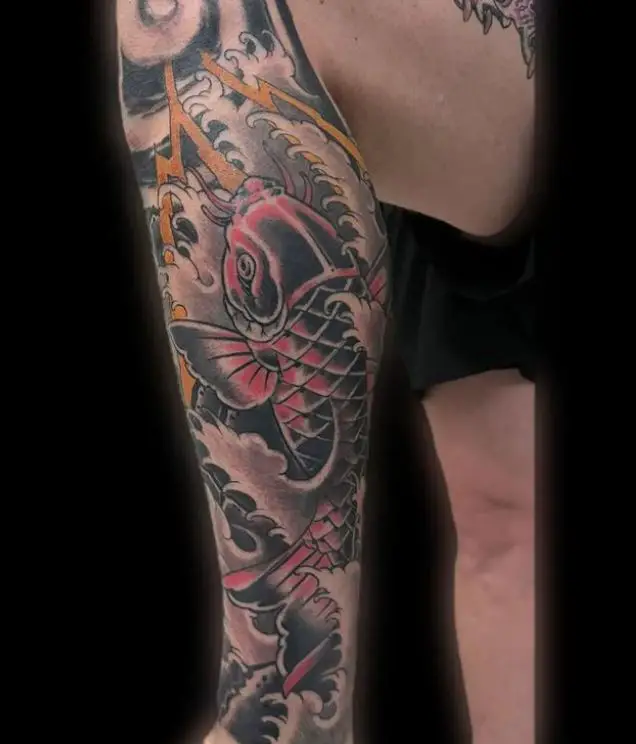 japanese dragon art tattoo