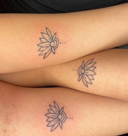 lotus sister tattoos