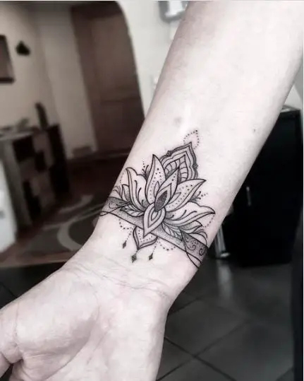 lotusblume Armband