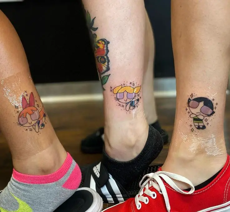 powerpuff girls sister tattoos