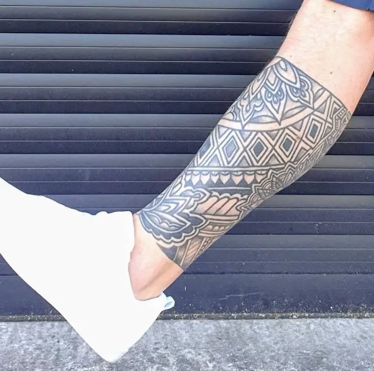 Learn 93+ about tribal leg tattoo super cool - in.daotaonec