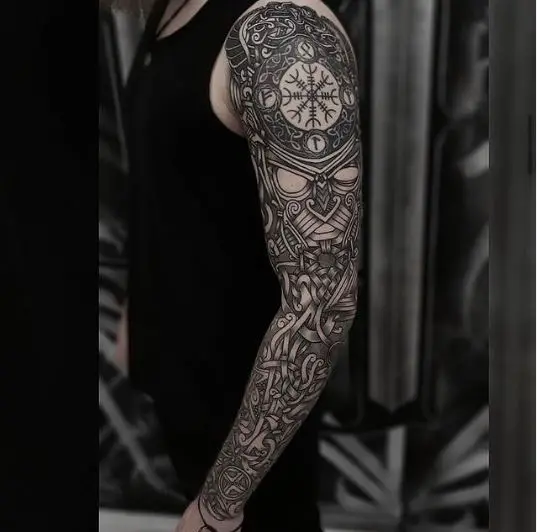 Black Ink Celtic Tattoo