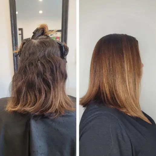 Dark and Light Brown Ombre Hair