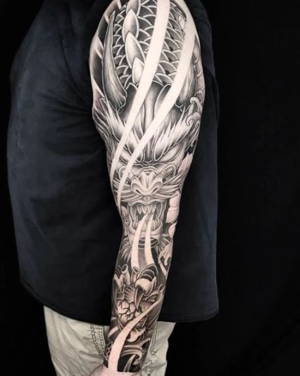 Dragon Sleeve Tattoo Piece