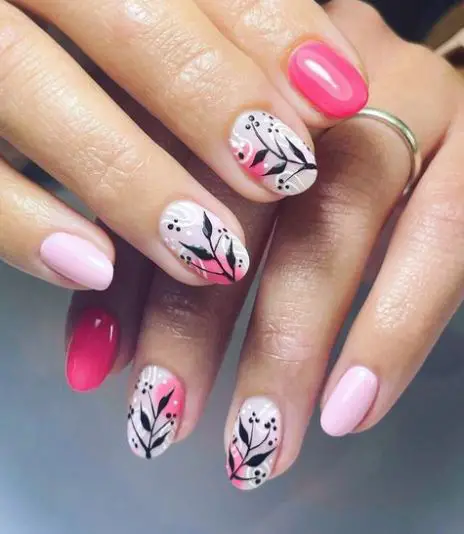 Dreamy Pink Acrylic Nails