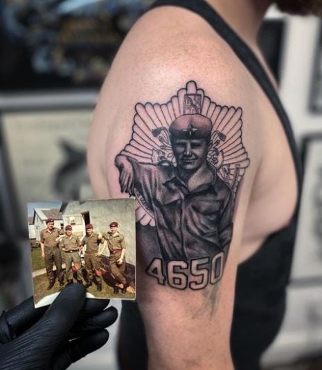 Fire Fighter Photography Tattoo