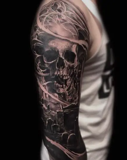 Gothic Sleeve Tattoo