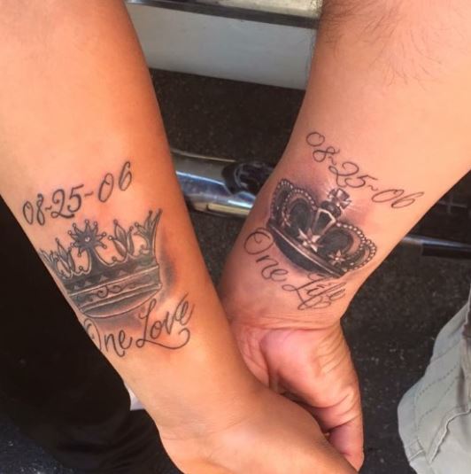 His and Her Memory Tattoo