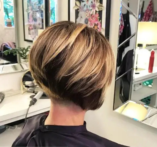 Inverted Wedge Hairstyle
