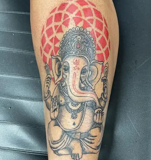 Lord Ganesh Tattoo Design