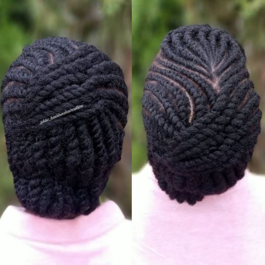 Medium Flat Twists