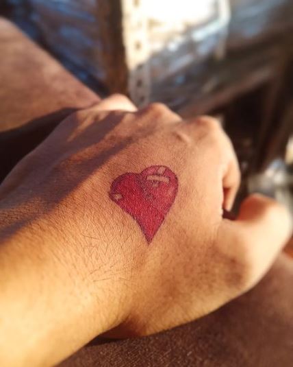 Red Heart Tattoo