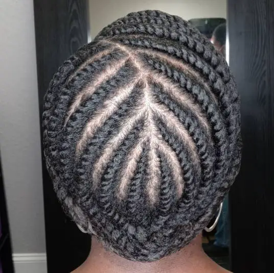 Simple Twisted Hairdo