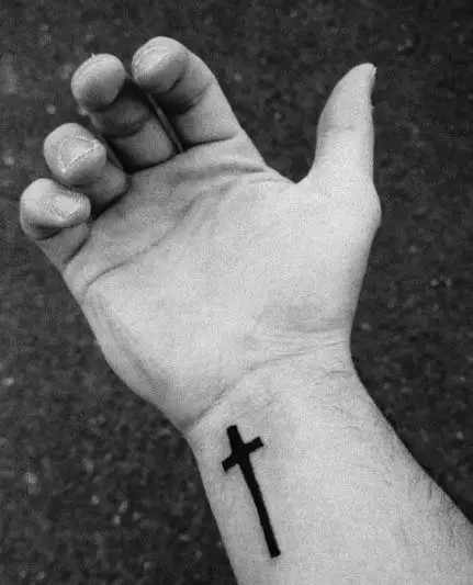 The Cross Wrist Tattoo