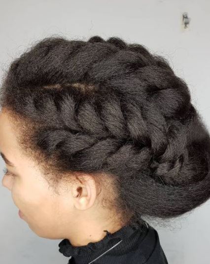 Thicker Two Sections Hairstyles