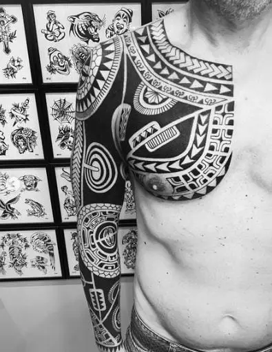 Traditional Sleeve Tattoo