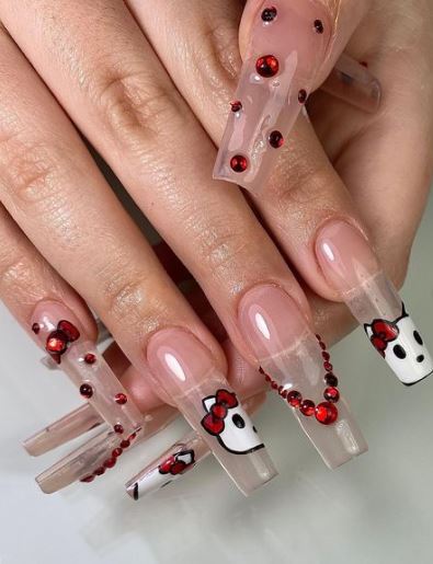 Transparent Cat Nails