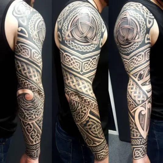 Wicked Celtic Sleeve Tattoo