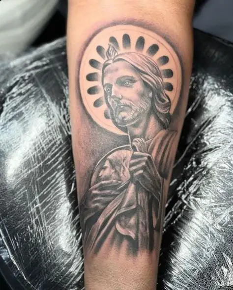 Misty San Judas Tattoo