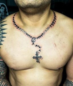 115 Rosary Tattoo Ideas To Gladden Your Soul