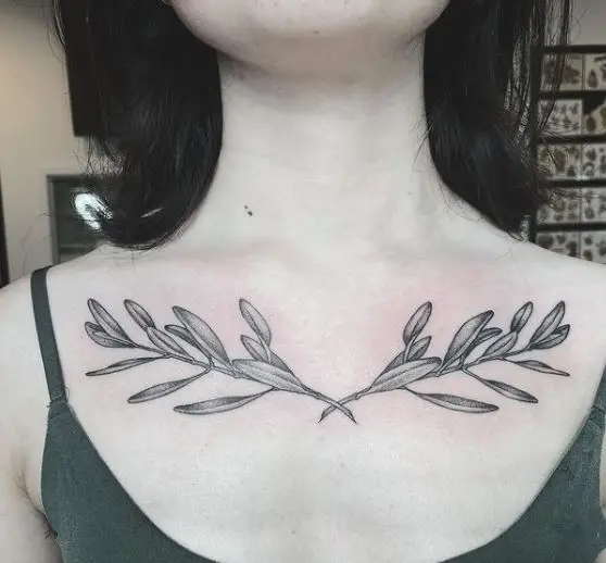 Grey Olive Branches