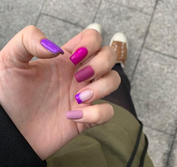 Violet Nails