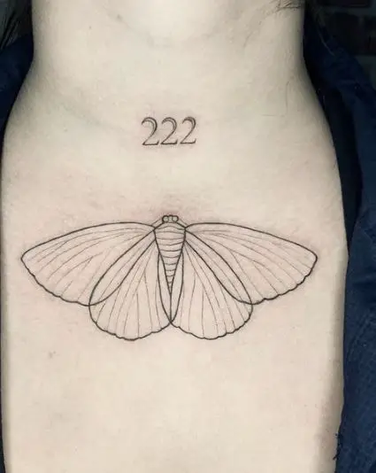 Blooming Butterfly Tattoo