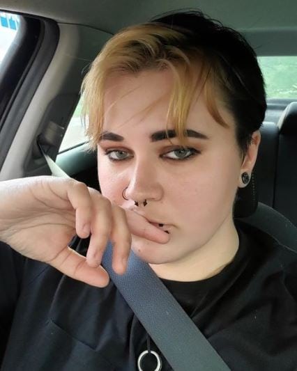 Blonde Emo Hair With Side Bangs