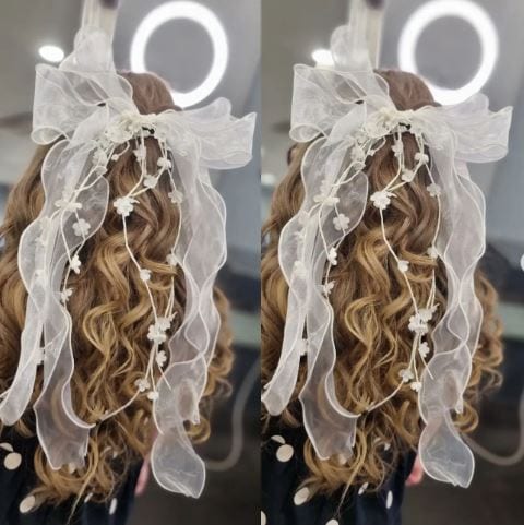 Curly Bangs Hairstyle