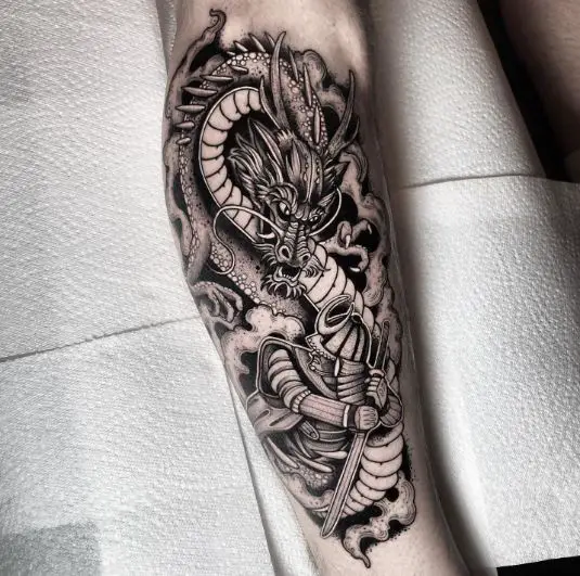 9 Most Stunning Tribal Dragon Tattoo Designs  Styles At Life