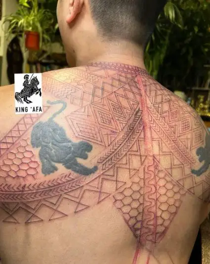 Filipino Back Tattoo
