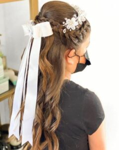 55 First Communion Hairstyles For Your Kids Big Day