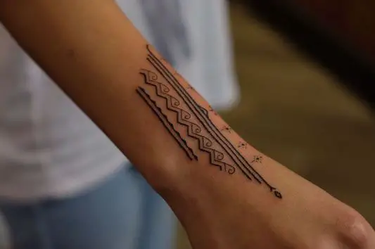 Inked Filipino Tribal Tattoo