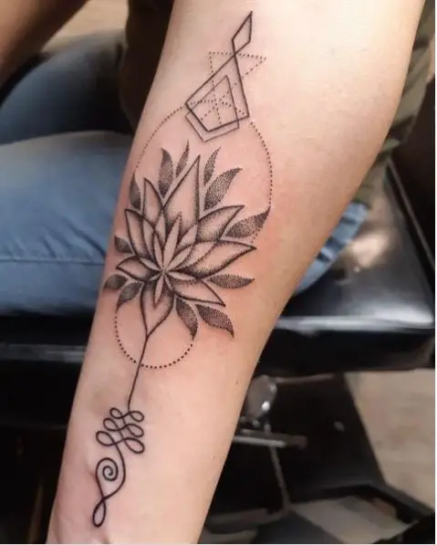 Forearm Mandala Tattoo