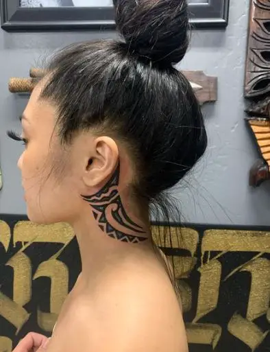 Pinay Ear Piece Tattoo