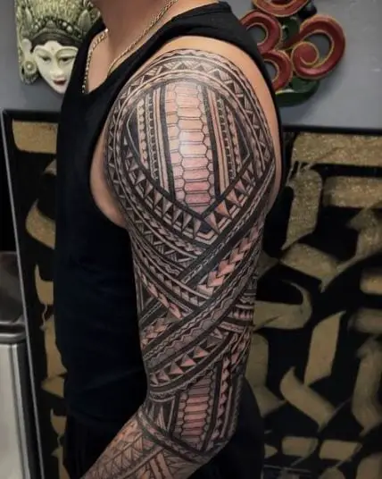 59 Great Tribal Tattoos On Chest - Tattoo Designs – TattoosBag.com