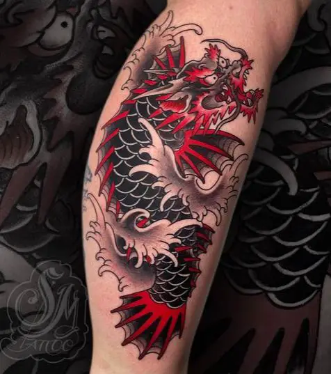 Star of Yakuza Like a Dragon Tattoo