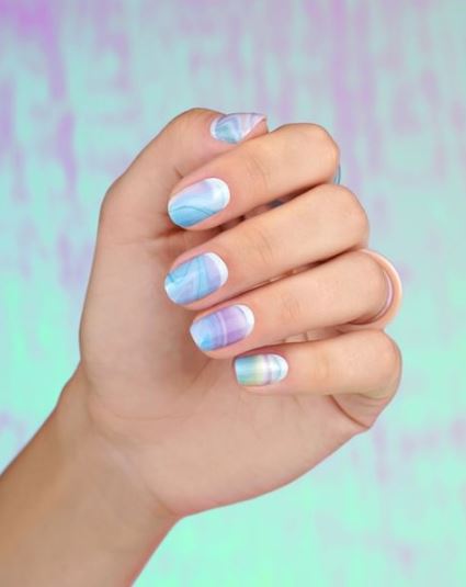 35+ Colorful Cotton Candy Nail Designs To Rock This Season