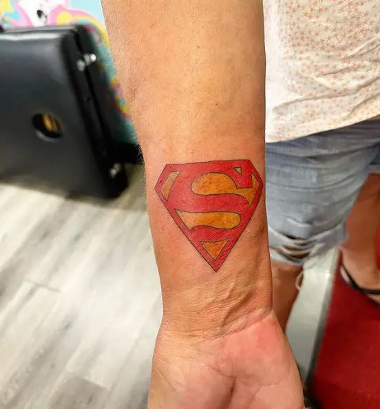 Superman Small Arm Logo
