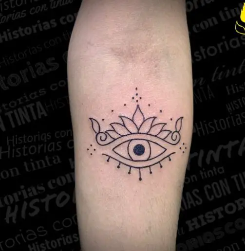 Third Eye Minimalist Tattoo
