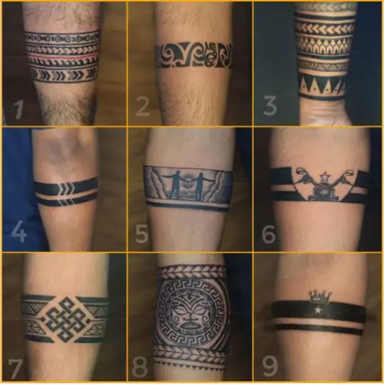 Variety of Arm Band Tattoo