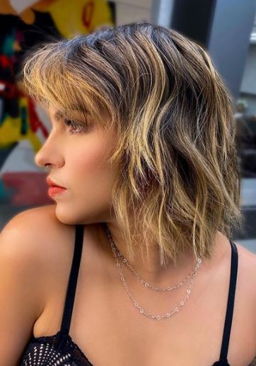 Wavy Bob Haircut