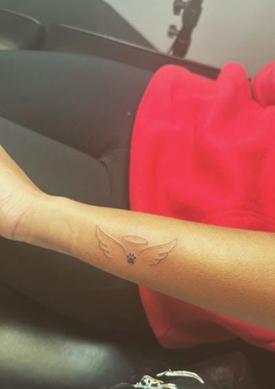 Small Wings Tattoo