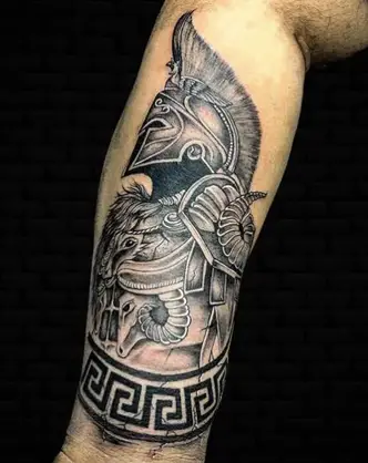 Spartan Warrior  Spartan tattoo, Warrior tattoo sleeve, Warrior tattoos