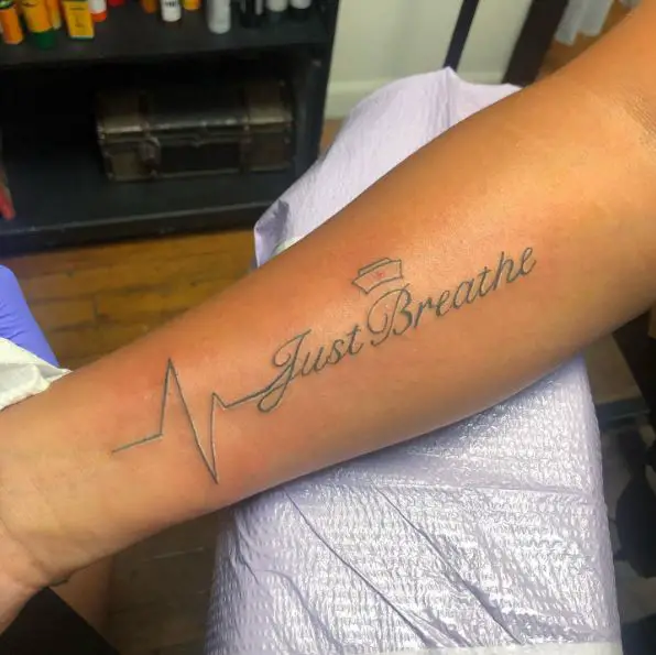 Just Breathe Tattoo
