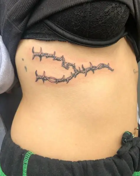 Barbed Wire Taurus Constellation Tattoo Art