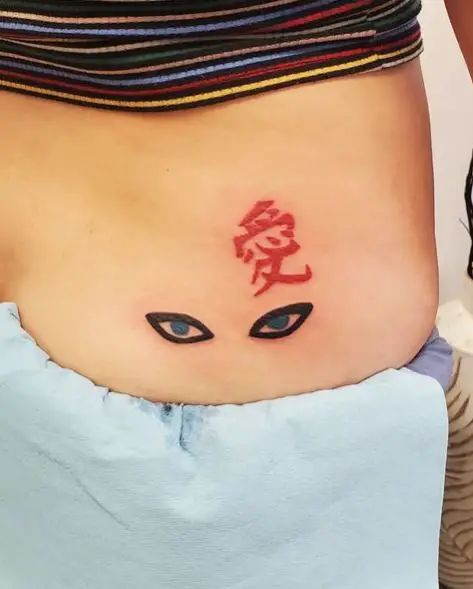 Gaara Eyes Tattoo