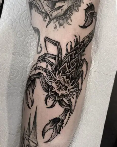 Gothic Scorpion Tattoo