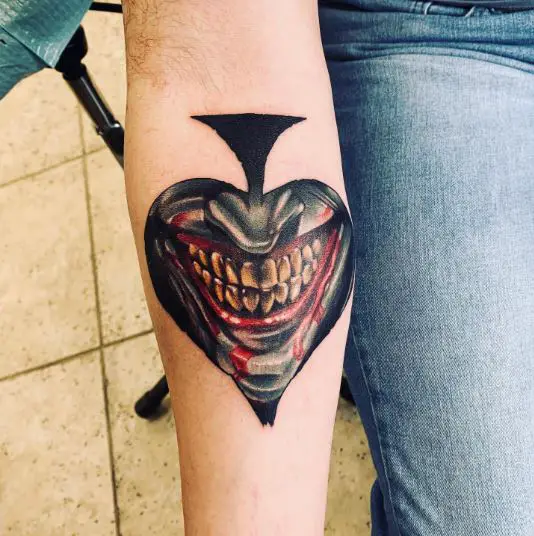 Joker Spade Tattoo